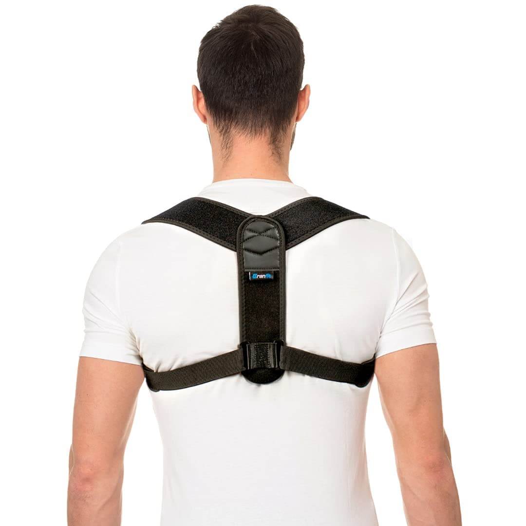 Best Posture Corrector & Back Support Brace for Women and Men by BRANFIT, Figure 8 Clavicle Support Brace is Ideal for Shoulder Support, Upper Back & Neck Pain Relief