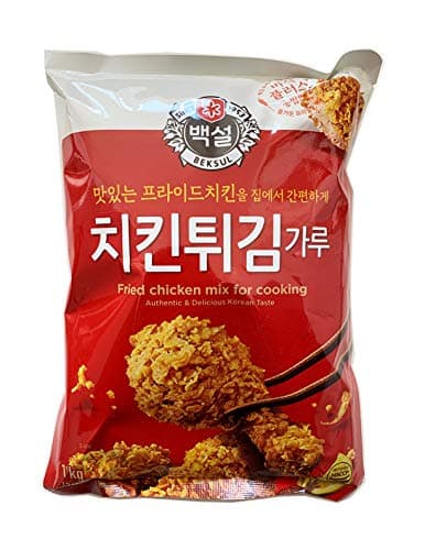 Korean Authentic & Delicious Korean Taste Crispy Fried Chicken Mix 1Kg (1 Pack)