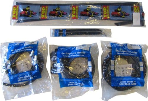 1968-1969 Firebird and Camaro Hardtop with Deluxe Interior Full Weatherstrip Seal Kit