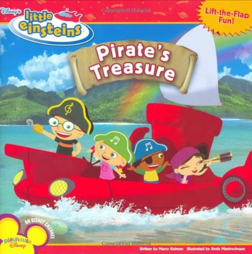 Disney's Little Einsteins Pirate's Treasure Paperback – Picture Book, September 4, 2007