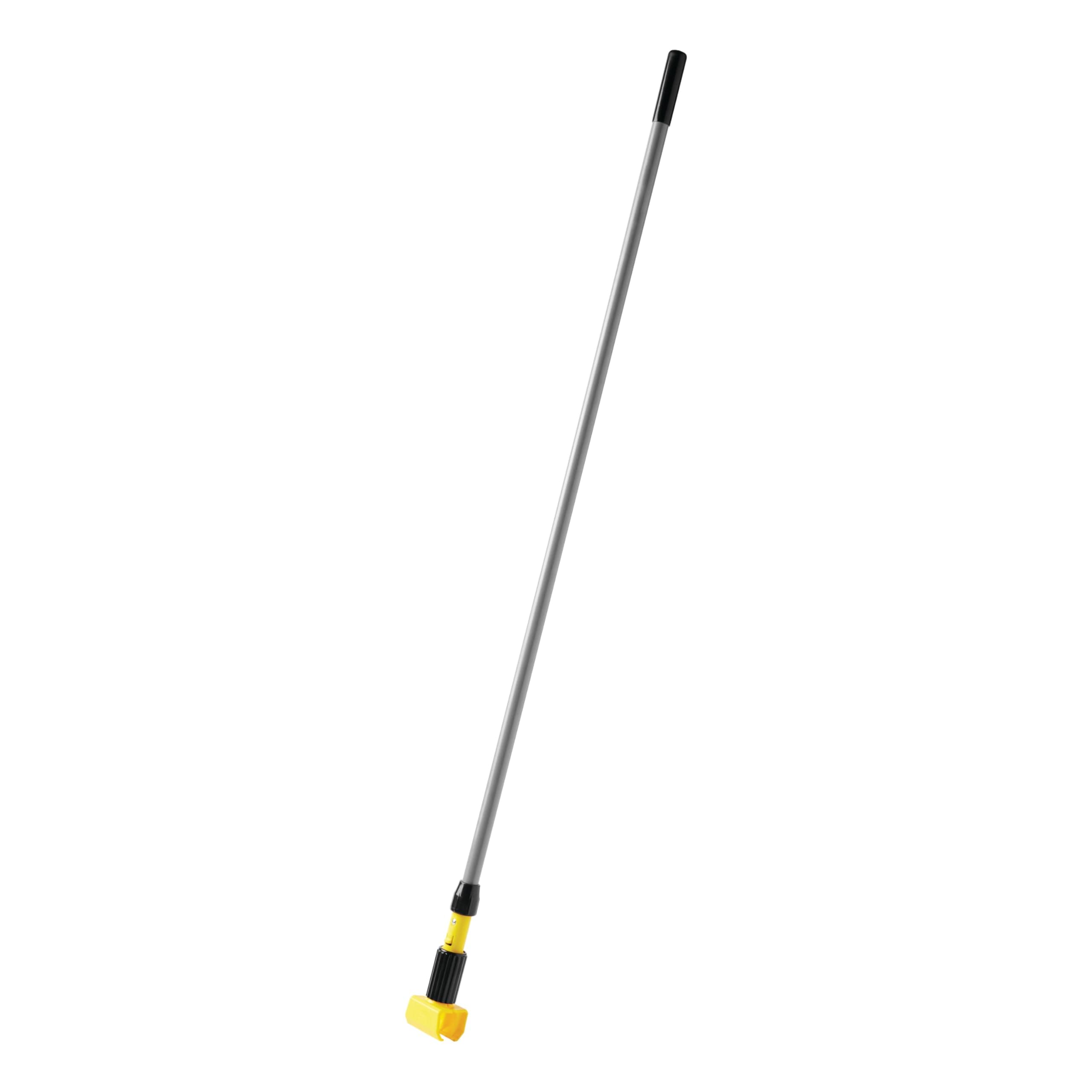 Rubbermaid Commercial Gripper 60 Inch Fiberglass Wet Mop Handle, Gray (FGH24600GY00)