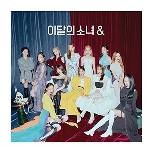 STONEMUSLE QAVMEWVDAZCV Monthly Girl Loona 4th Mini Album A Version CD+100p PhotoBook+3p PhotoCard+1p Sticker+12p Calendar Tracked-L8