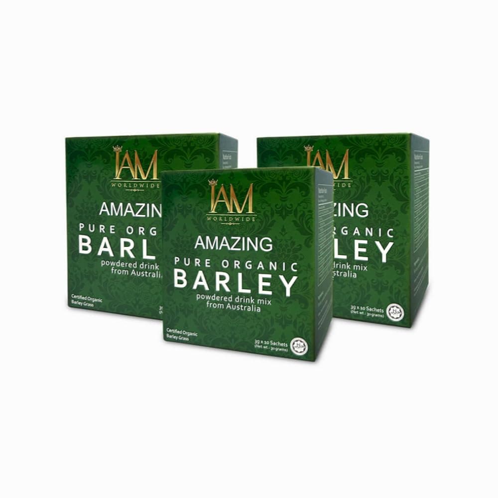 IAM Amazing Pure Barley Powdered Drink Mix from Australia-3 Boxes