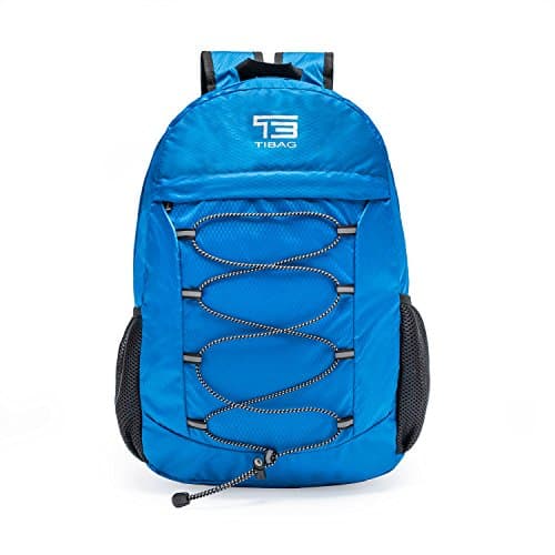 SOMISS 25L Water Resistant Lightweight Packable Foldable Folding Camping Daypack Camping Backpack (royal blue, 25L)