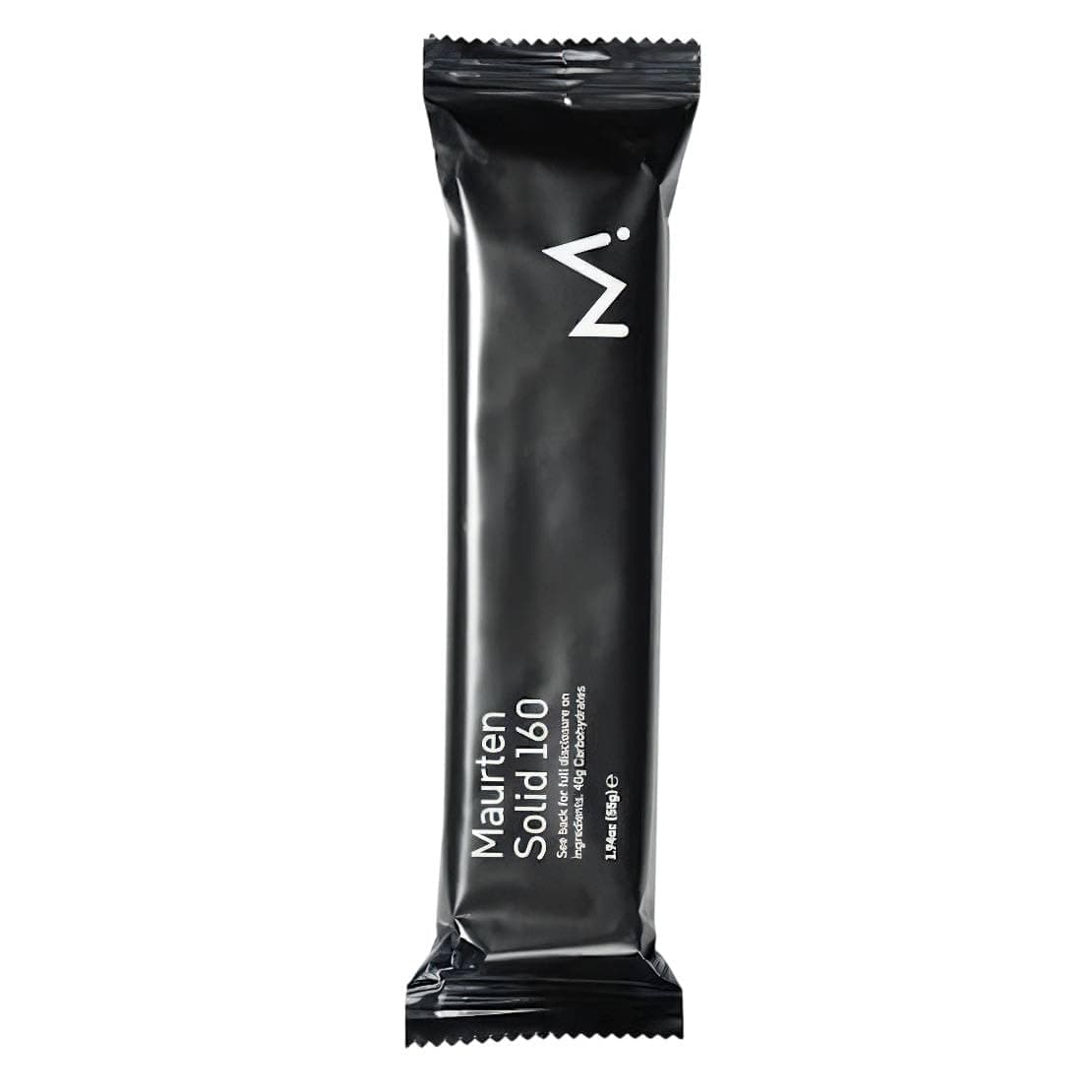 MAURTENソリッド160エネルギーバー - 12個パック オート麦とライスベースにライトミニバー2個付き - サイクリングやマラソンなどの持久力スポーツ用の炭水化物40gのパワーバー - 低繊維、ビーガン、グルテンフリー