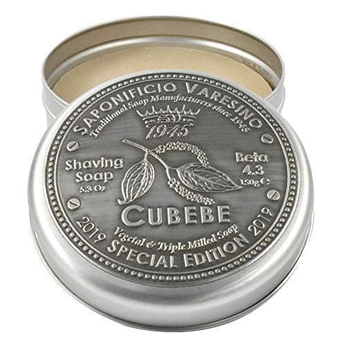 Saponificio Varesino Cubebe Special Edition Hard Shaving Soap 150g Puck