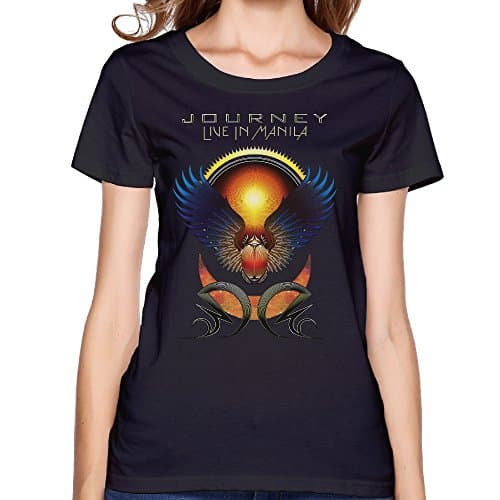 Selection Of Fine Fabrics Womens Journey Live In Manila Tee Shirt Apparel