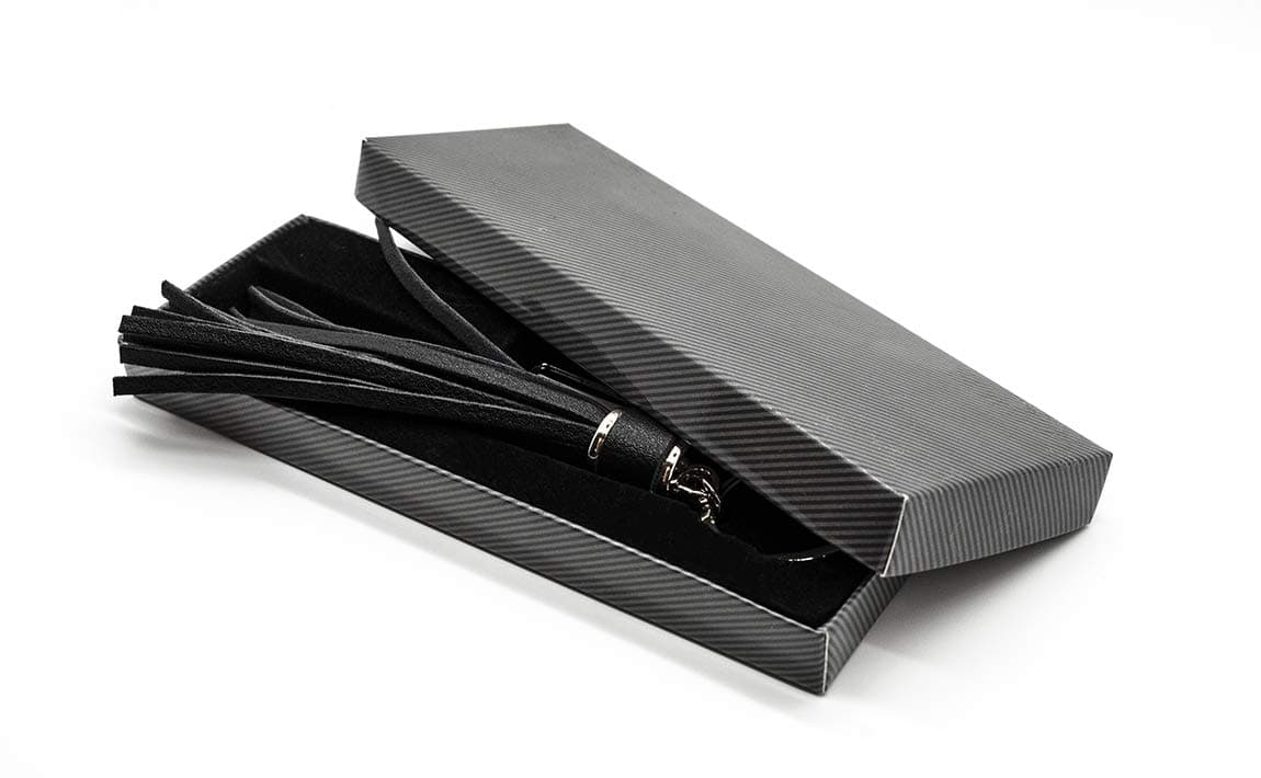 Mooncake Chookity Pok Keyring Leather Fringes