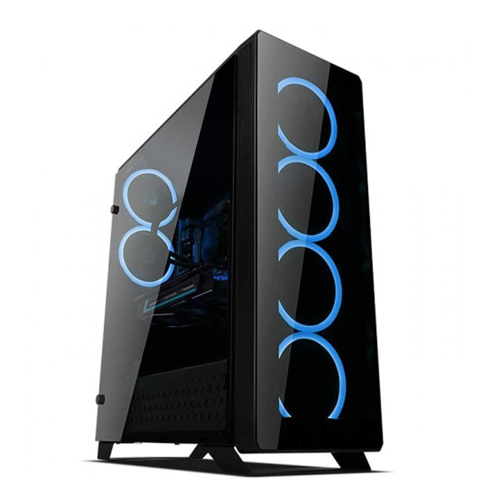 C500B ATX Black Tempered Glasses gaming case