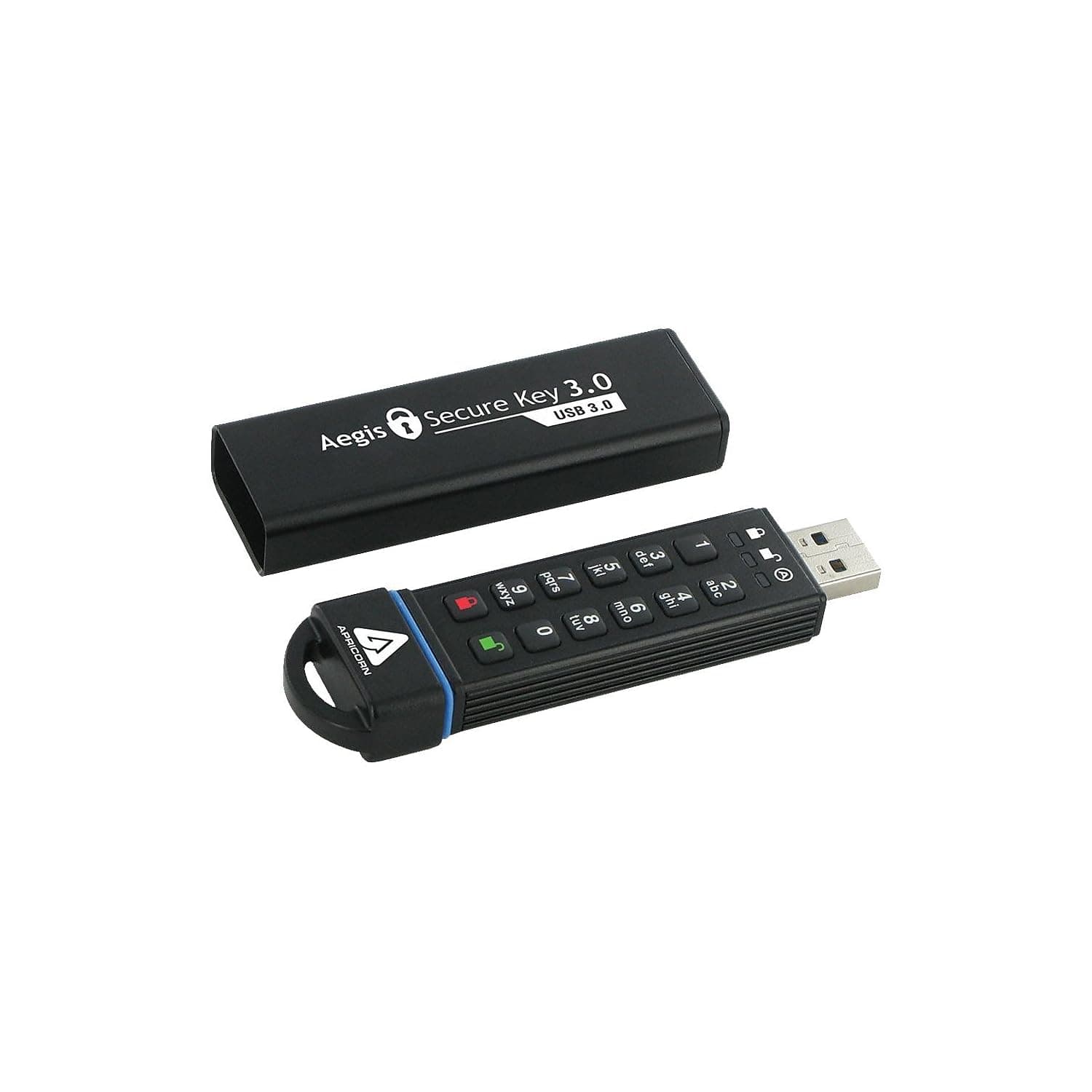 240GB Aegis Secure Key FIPS 140-2 Level 3 Validated 256-bit Encryption USB 3.0 Flash Drive (ASK3-240GB)
