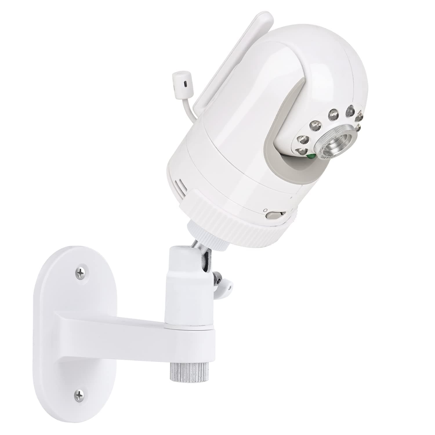 wochel Adjustable Baby Monitor Wall Mount for Infant Optics DXR-8 and DXR-8 Pro Baby Monitor, Perfect View Angle and Easy Installation Without Drilling
