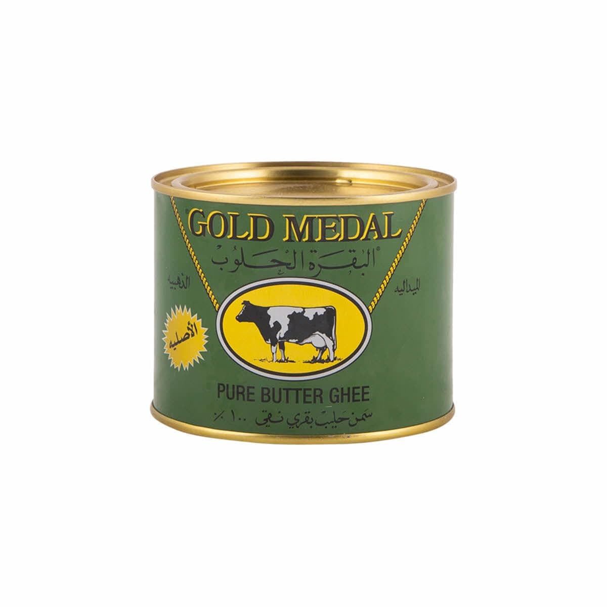 Gold Medal Pure Butter Ghee • Clarfied Butter • Superfood, 14.11 oz ℮ 400 g سمن الزبدة النقي الحائز على الميدالية الذهبية • زبدة صافية • غذاء خارق