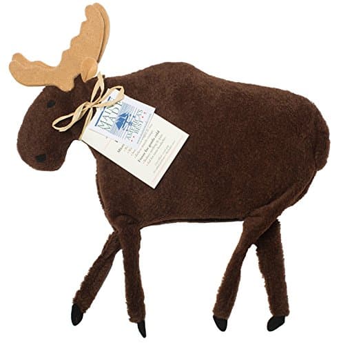 Maine Warmers Moose Microwave Body Warmer - Corn Filled Heating Pad - Heat or Freeze!