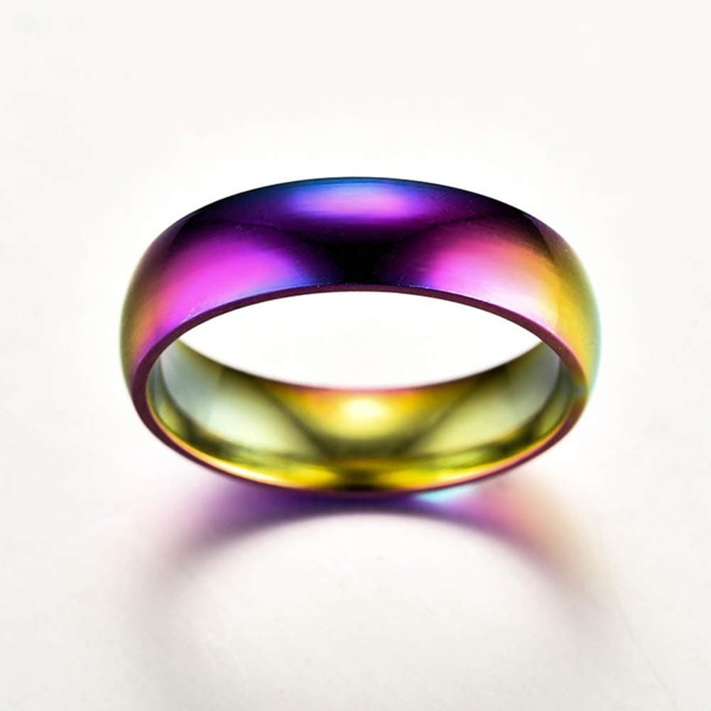 Couple Slimming Ring,Health Care Weight Loss Multicolor Magnetic Finger Ring Sport Accessories Multicolor 9