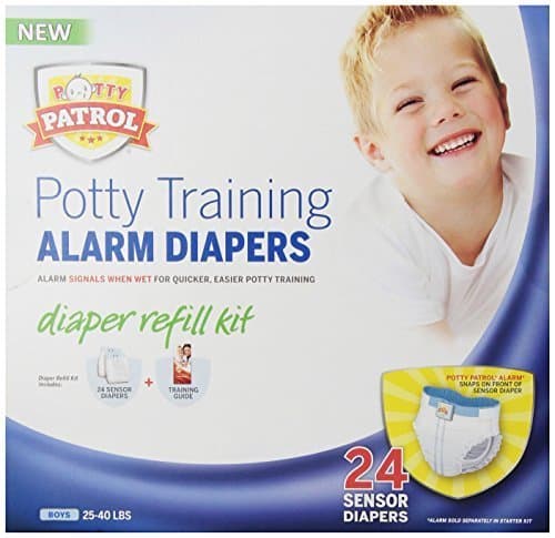 Potty Patrol Boys Diaper Refill Kit, 24 Count by Potty Patrol