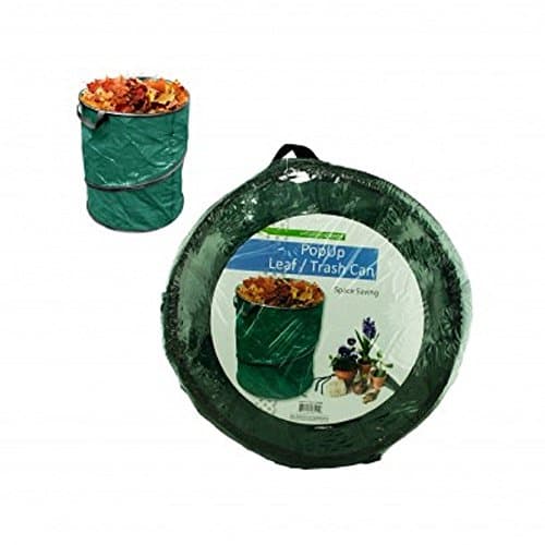 Garden Depot Pop Up Leaf Trash Can 13 Gallon Easy Storage, Collapsible Polyester Bags That are Space Saving and Convenient Ways of Disposing of Leaves and Trash