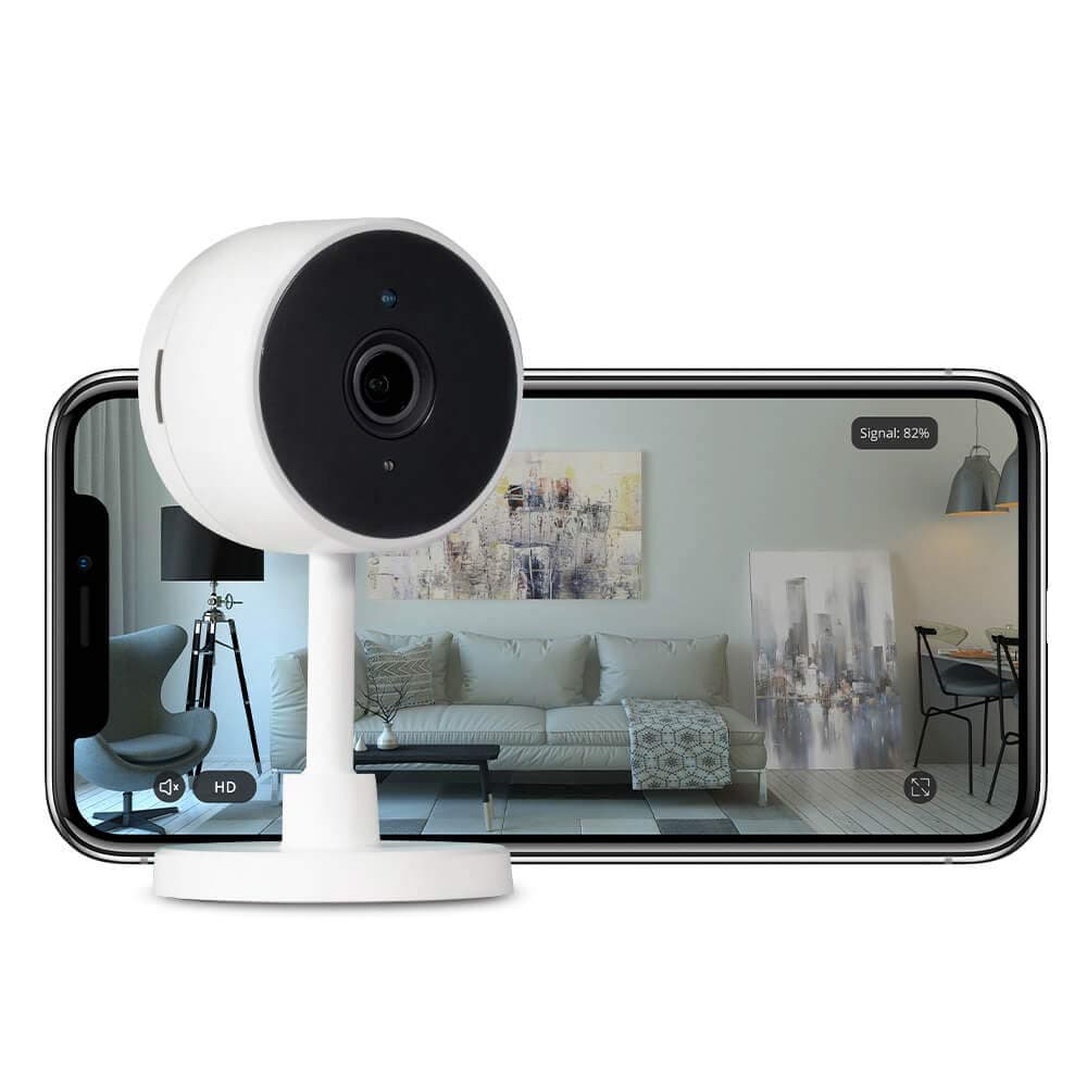 ipixo WiFi Indoor Home Security Camera, Wireless IP Cam with Infrared Night Vision, Instant Motion Alerts, 2 Way Audio, Live Stream, Recording, Playback, Alexa Support, Baby Pet Dog Nanny Cam