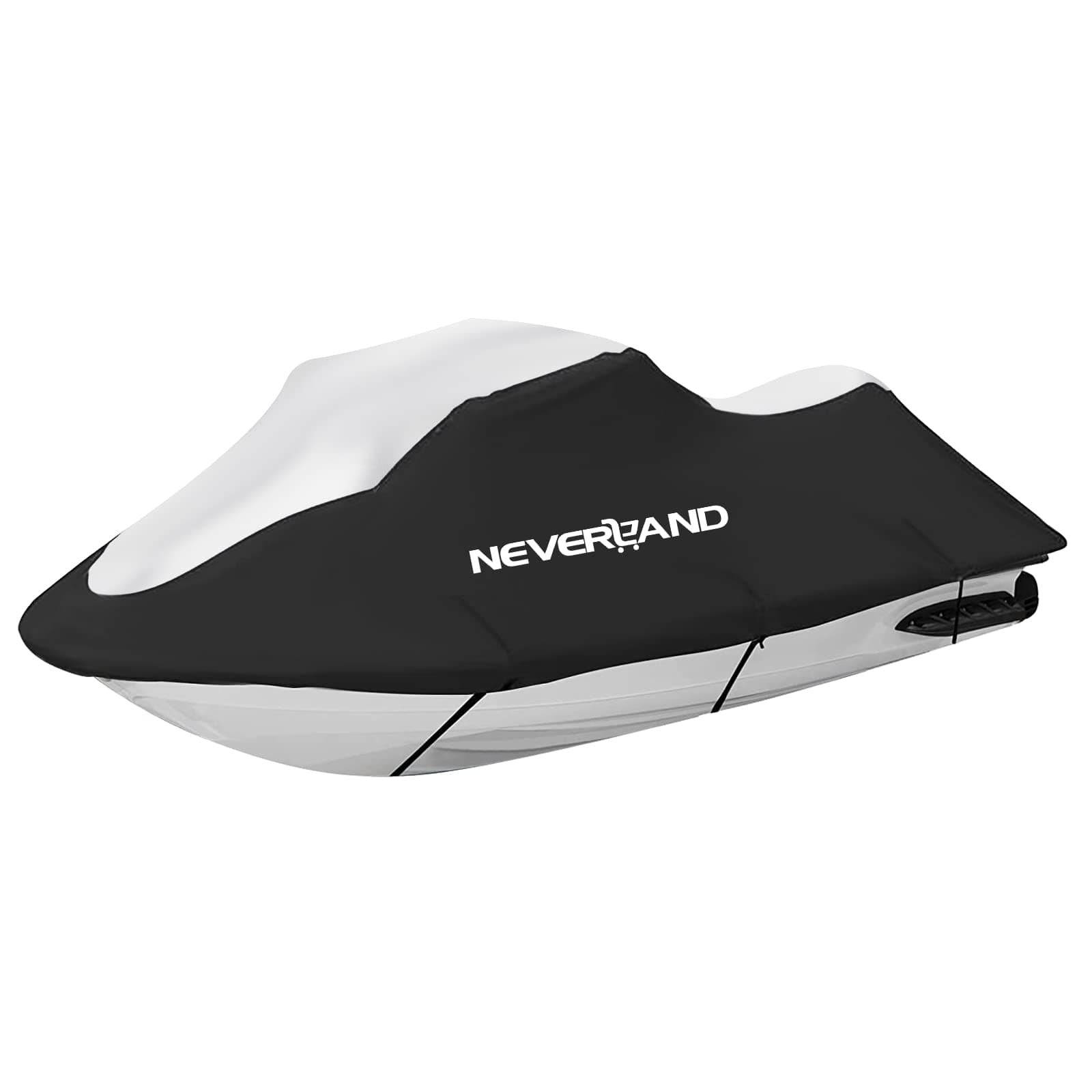 Jet Ski Cover Jetski Cover Compatible with Yamaha Seadoo, Trailerable Jet Ski Covers 2 3 Seater UV Resistant Waterproof Heavy Duty Jetski Covers with 2 Air Vents Suitable for PWC Lengths 115'' to 120"