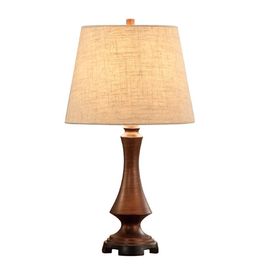 BJGUG Bedroom Table Lamp Bedside Lamp Retro Decorative Lighting Simple For Living Room Study,A,dimmerswitch