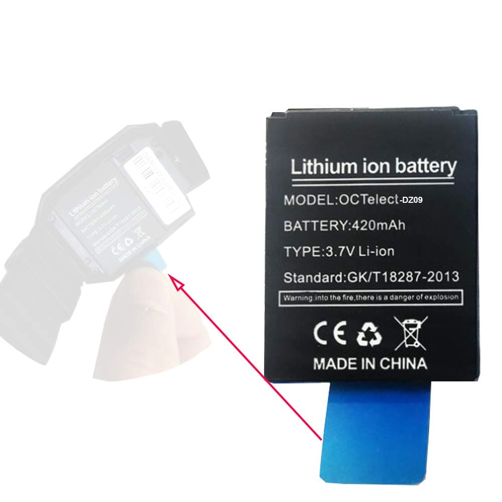 Smart watch battery LQ-S1 rechargable lithium battery with 420MAH capacity