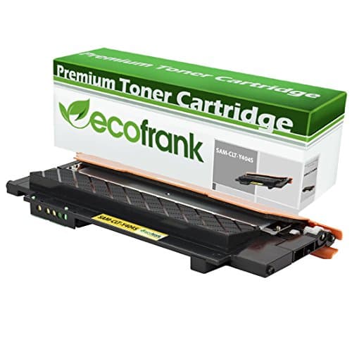 EcoFrank Compatible Toner Cartridge Replacement for Samsung CLT-Y404S (Yellow, 2-Pack)