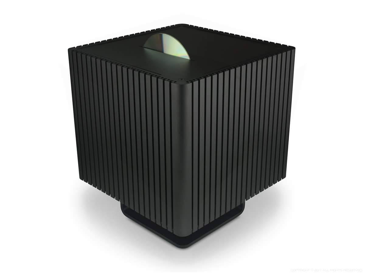 FC8-Evo-Silver. Mini HTPC aluminum chassis