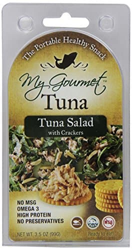 MyGourmet Tuna Spread with Crackers,  3.5 Ounce (Pack of 12)