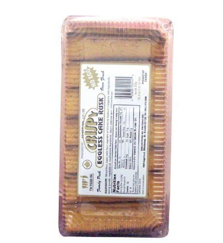 Crispy Eggless Cake Rusk 750g by TWI Foods Inc