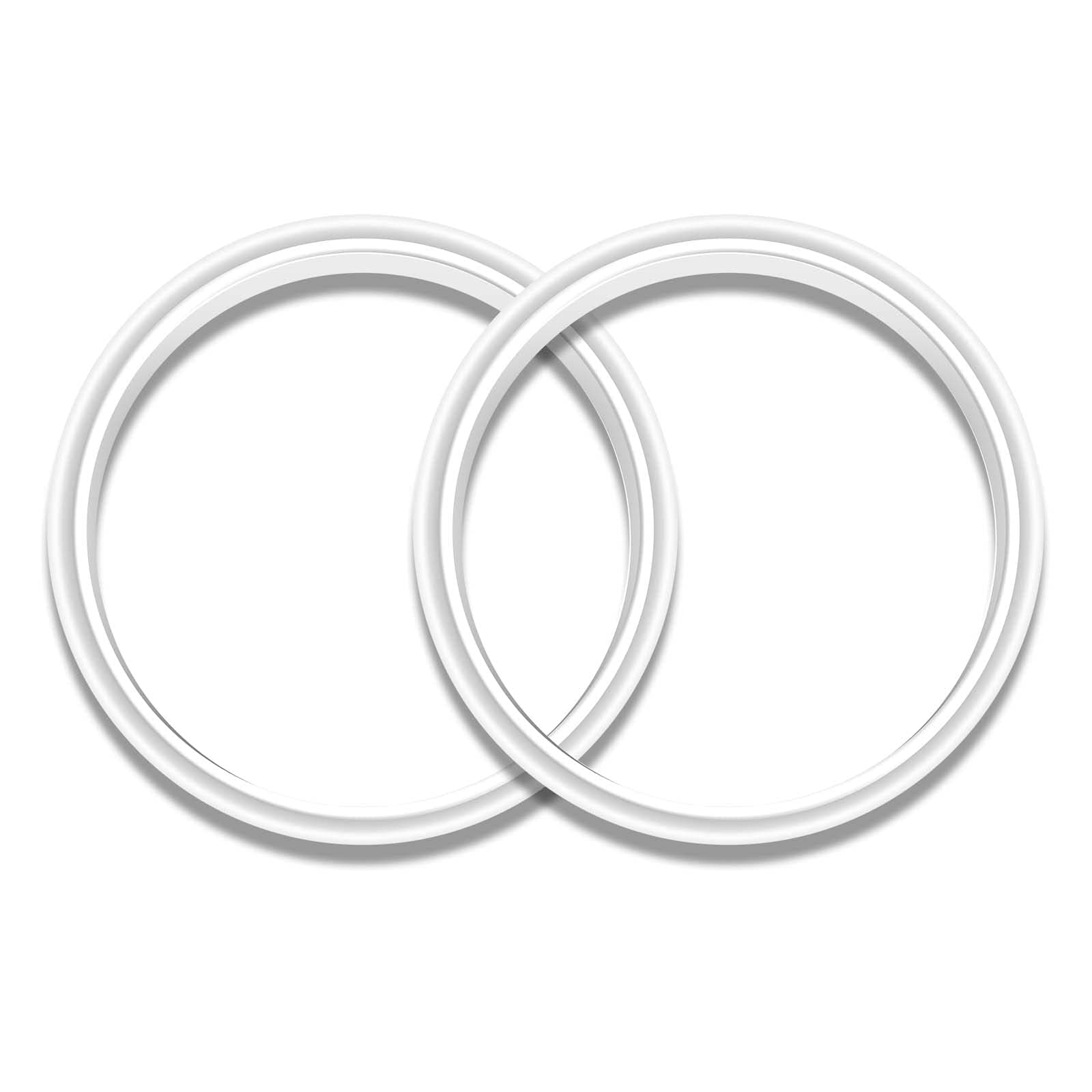 Hakka Sausage Stuffer Spare Plunger Gasket for Vertical and Horzontal 3-5-7 Liters Sausage Maker（Pack of 2）