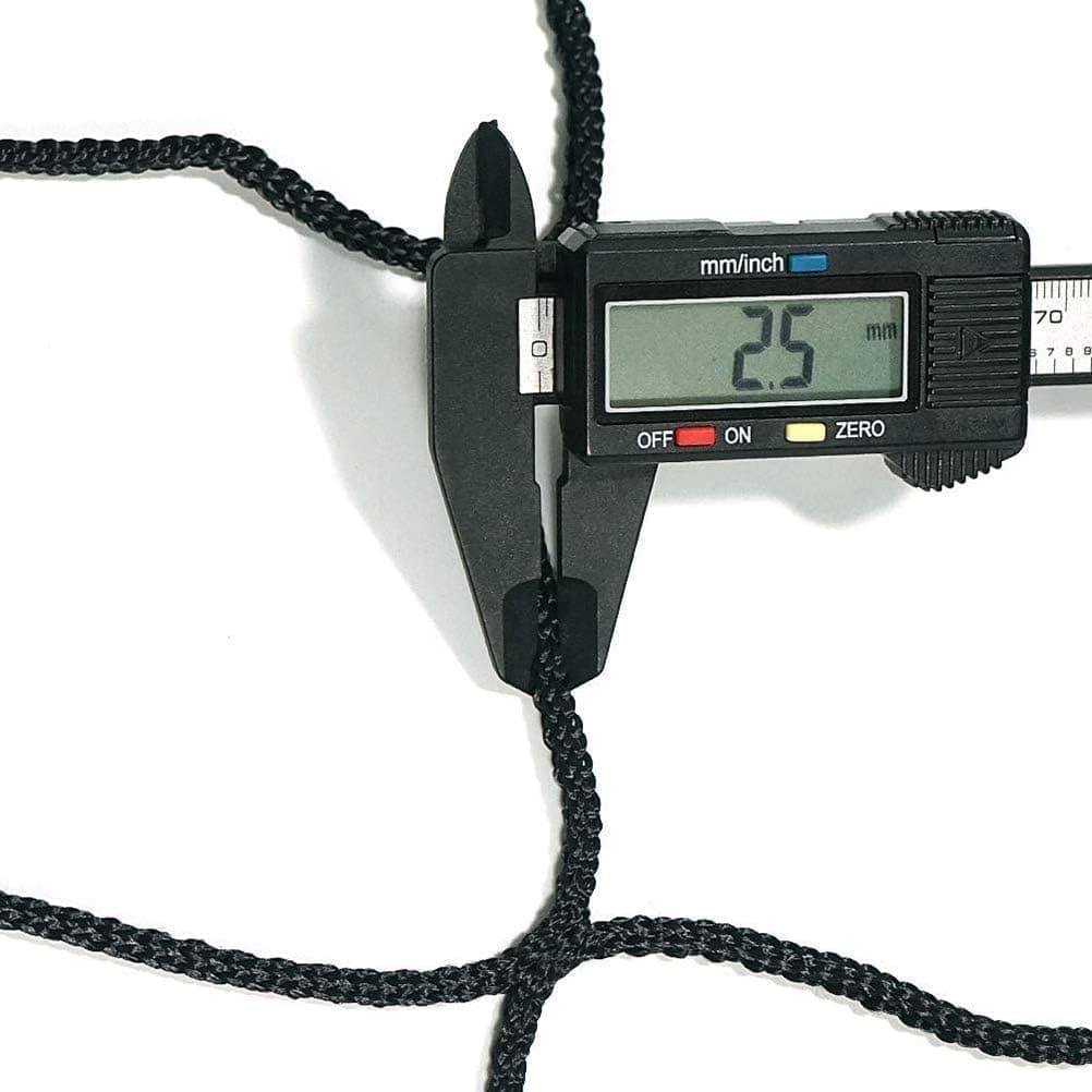 Aoneky Soccer Backstop Net 10x10 ft - Heavy Duty 3mm Polyester Sports Barrier Netting with 4x4 inch Mesh, UV Resistant for Outdoor Training, Football & Multi-Sport Use (7 Size Options)