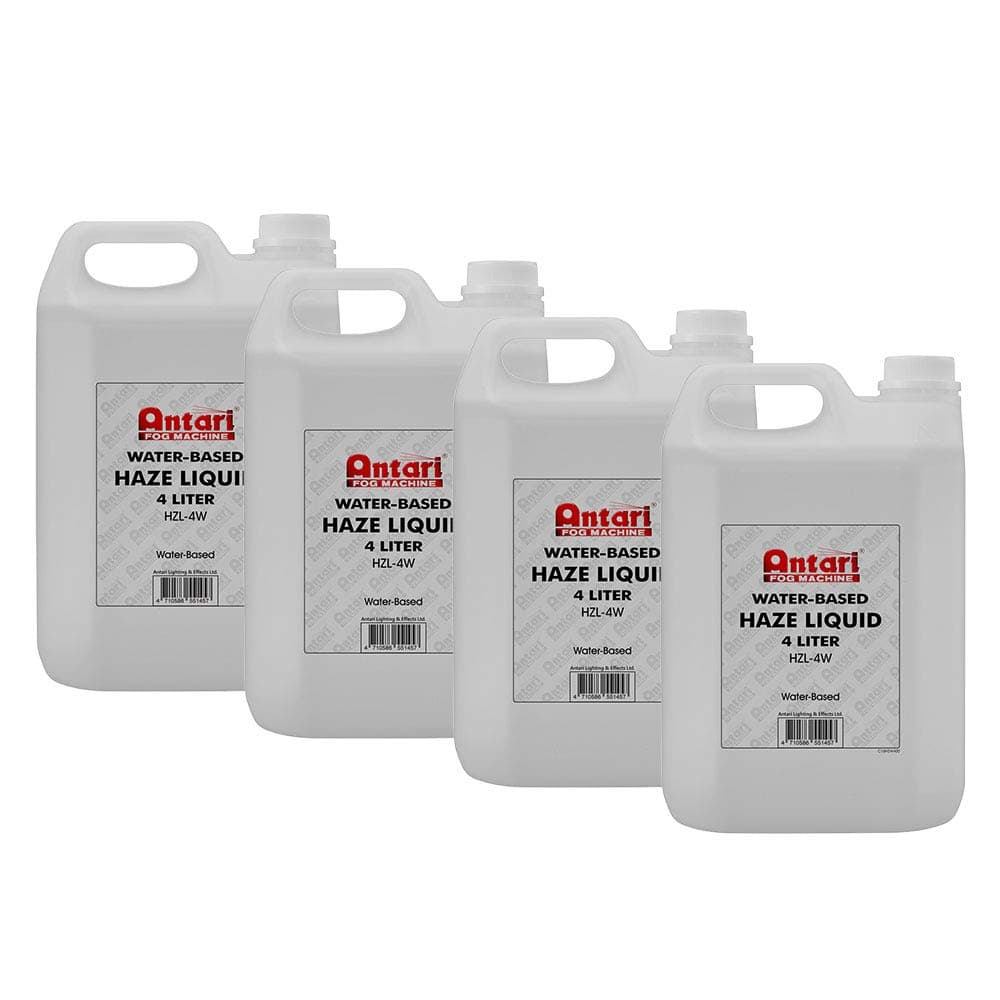 AntariHZL(W) - Water Based Haze Fluid HZL-4W (4 Pack)