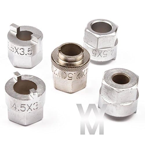 Qbace CT0362 5 Piece Strut Nut Tool Set