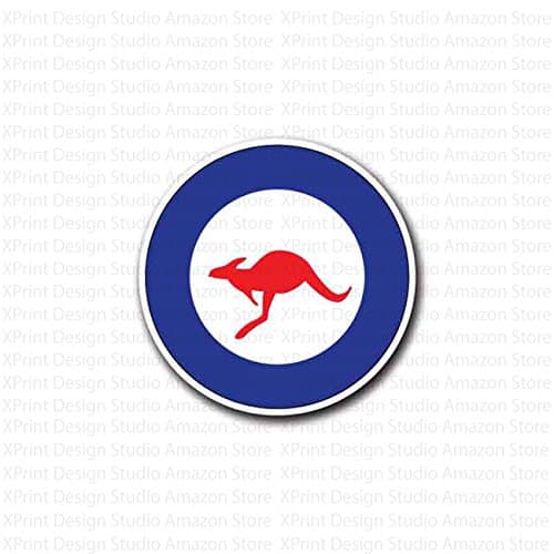Royal Australian Air Force Flag Car Bumper Window Sticker