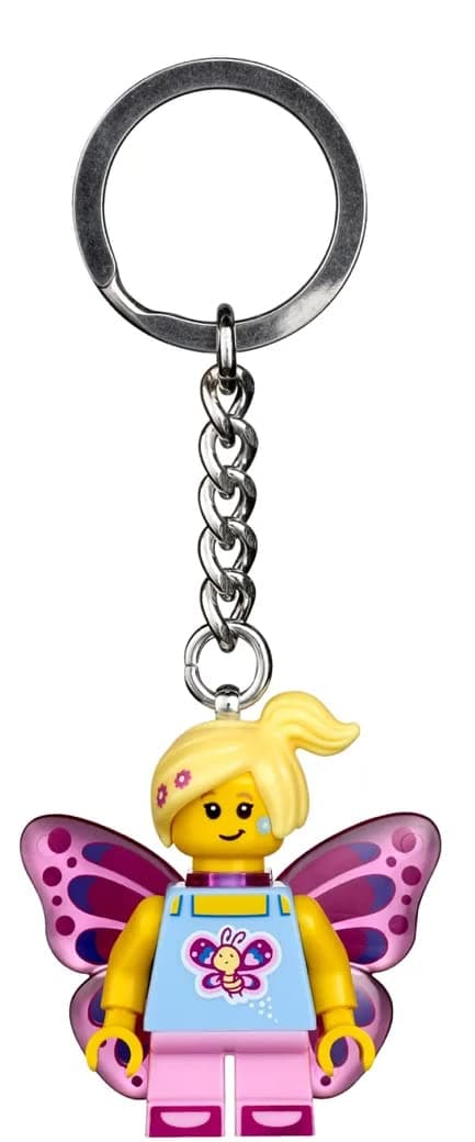 LEGOButterfly Girl Key Chain (853795), Pink