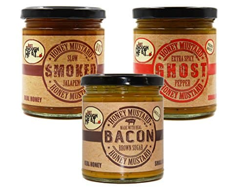 Just Enough Heat Artisan Honey Mustard Set (3 Varieties)