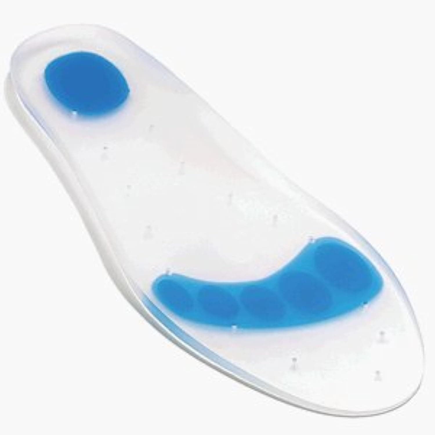 SILIPOS Softzone Softest Silicone Gel Shoe Insoles Full Length MED M 7/9.5 W 9/11