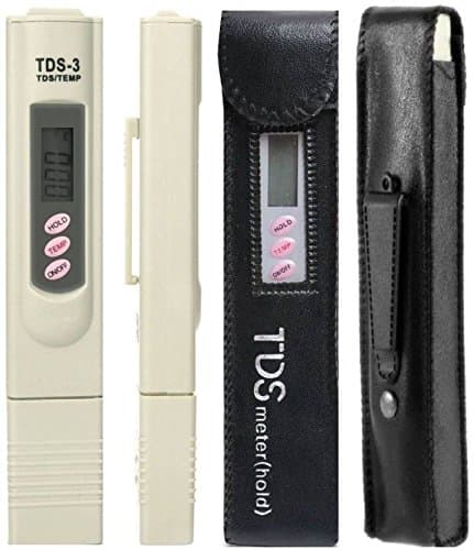 Luzon Dzire TDS3 Pocket Digital TDS Meter with Carry Case and Temperature Display