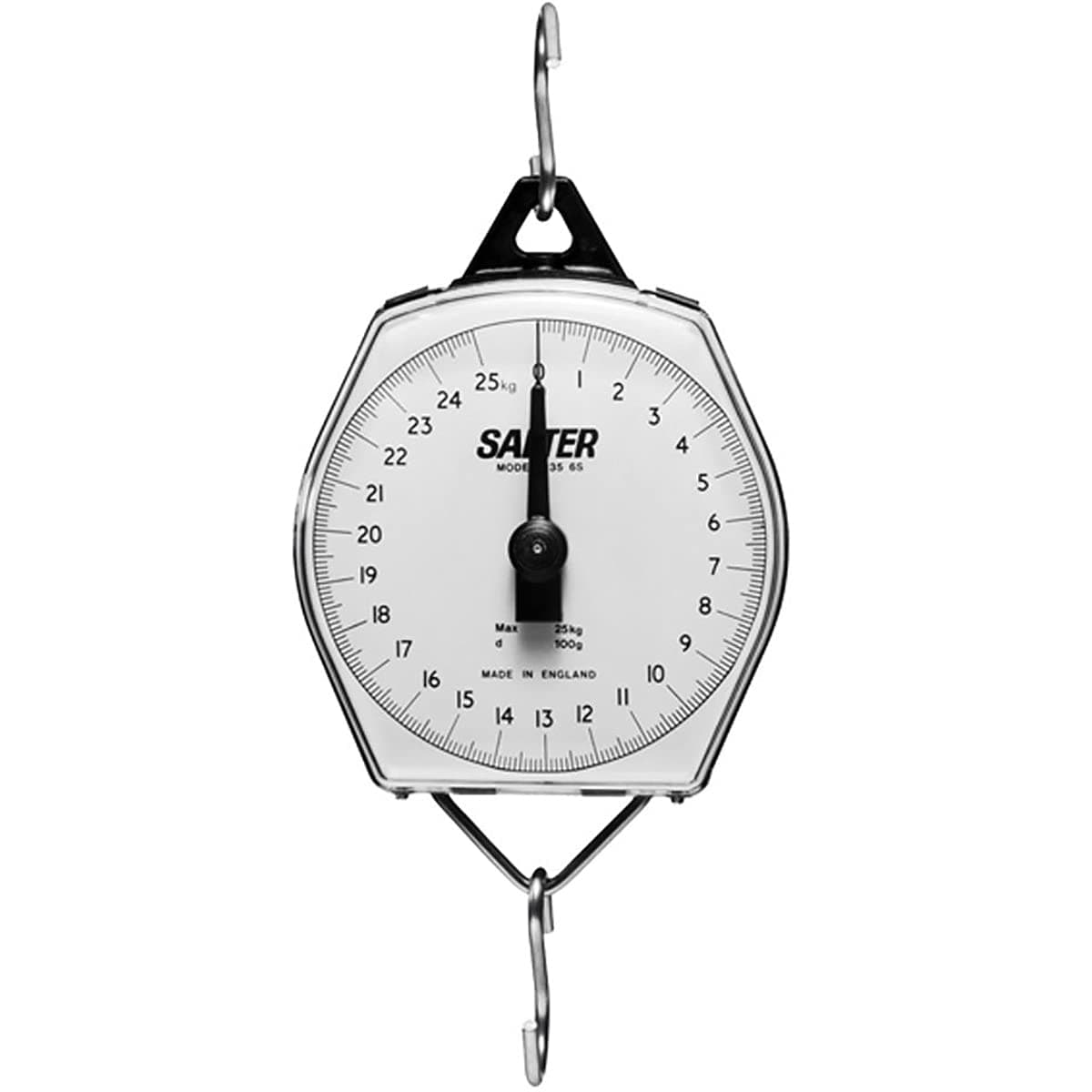 235-6S-25, Mechanical Hanging Scale, 25 kg x 100g