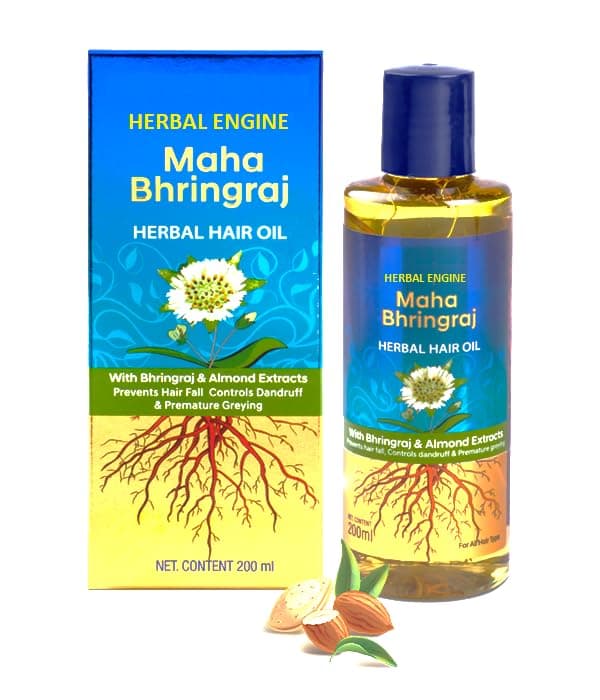 on-and-on hair oil mahabhringraj 200ML (PACK OF 1)