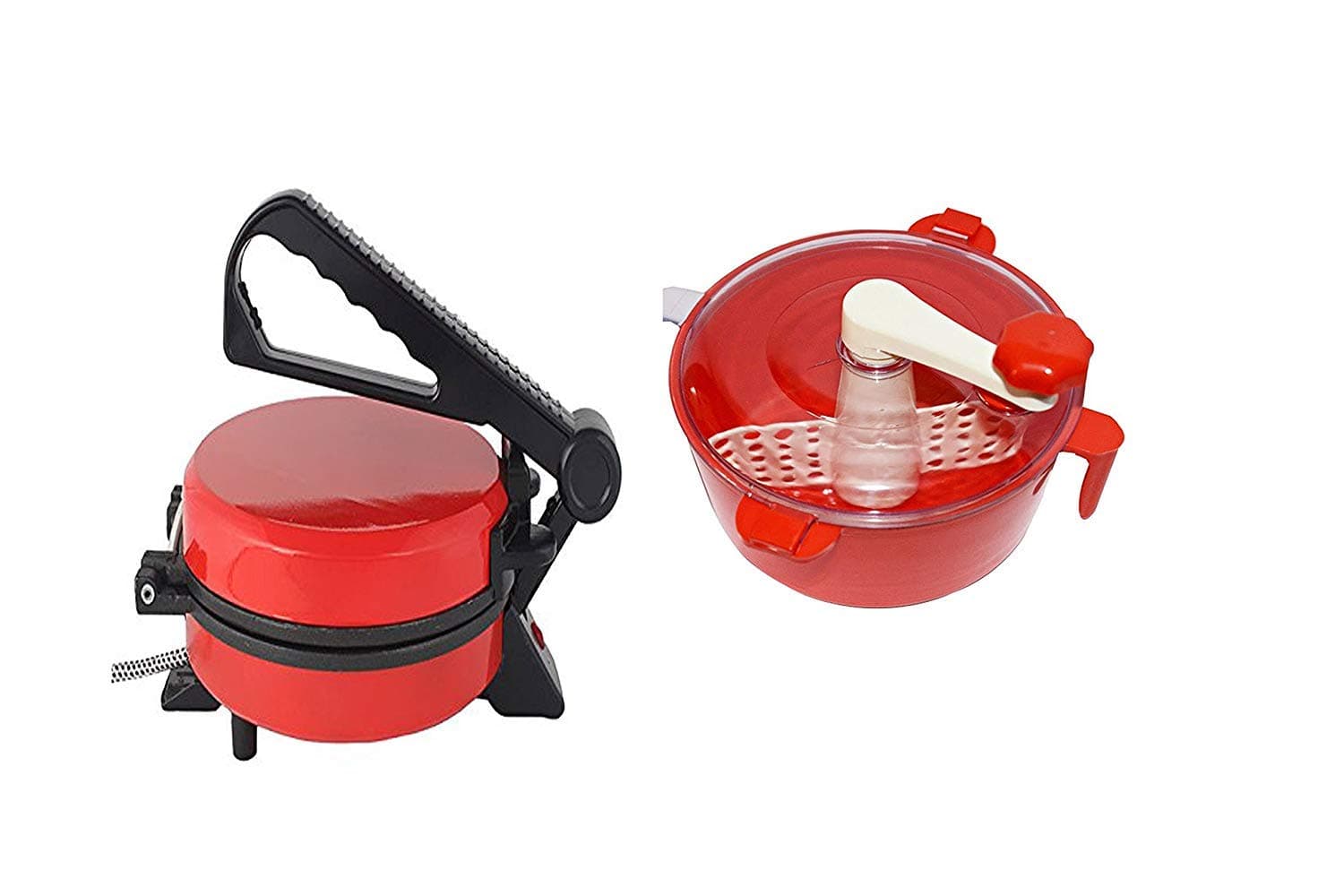 OTC MAGSStore Chapati Maker with Dough Maker (Standard, Red)