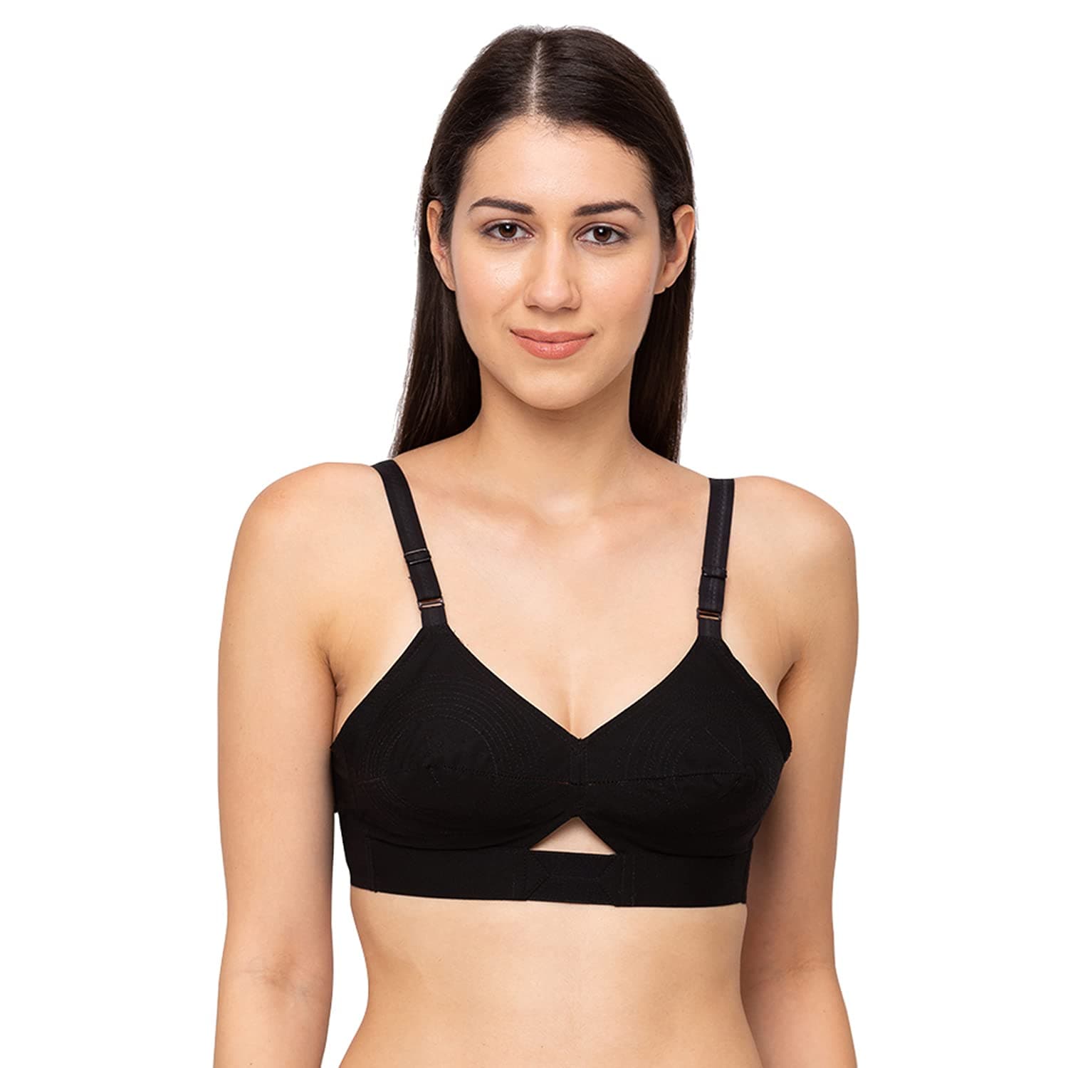 Juliet Women's Cotton Non Padded Wire Free Everyday Bra