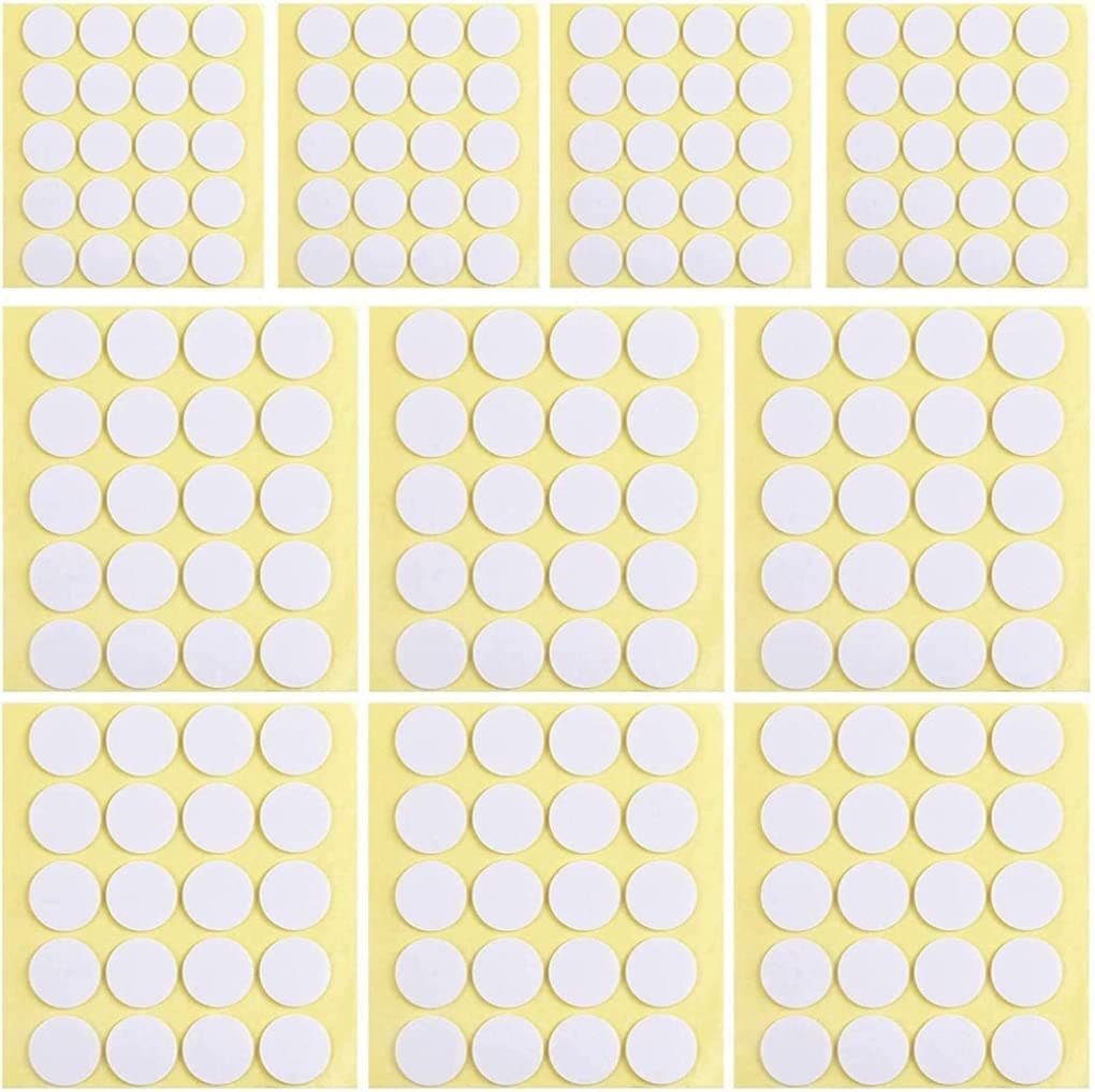 Goodern Candle Making Stickers - Heat Resistant, Double-Sided, Adhere Steady in Hot Wax - 400pcs