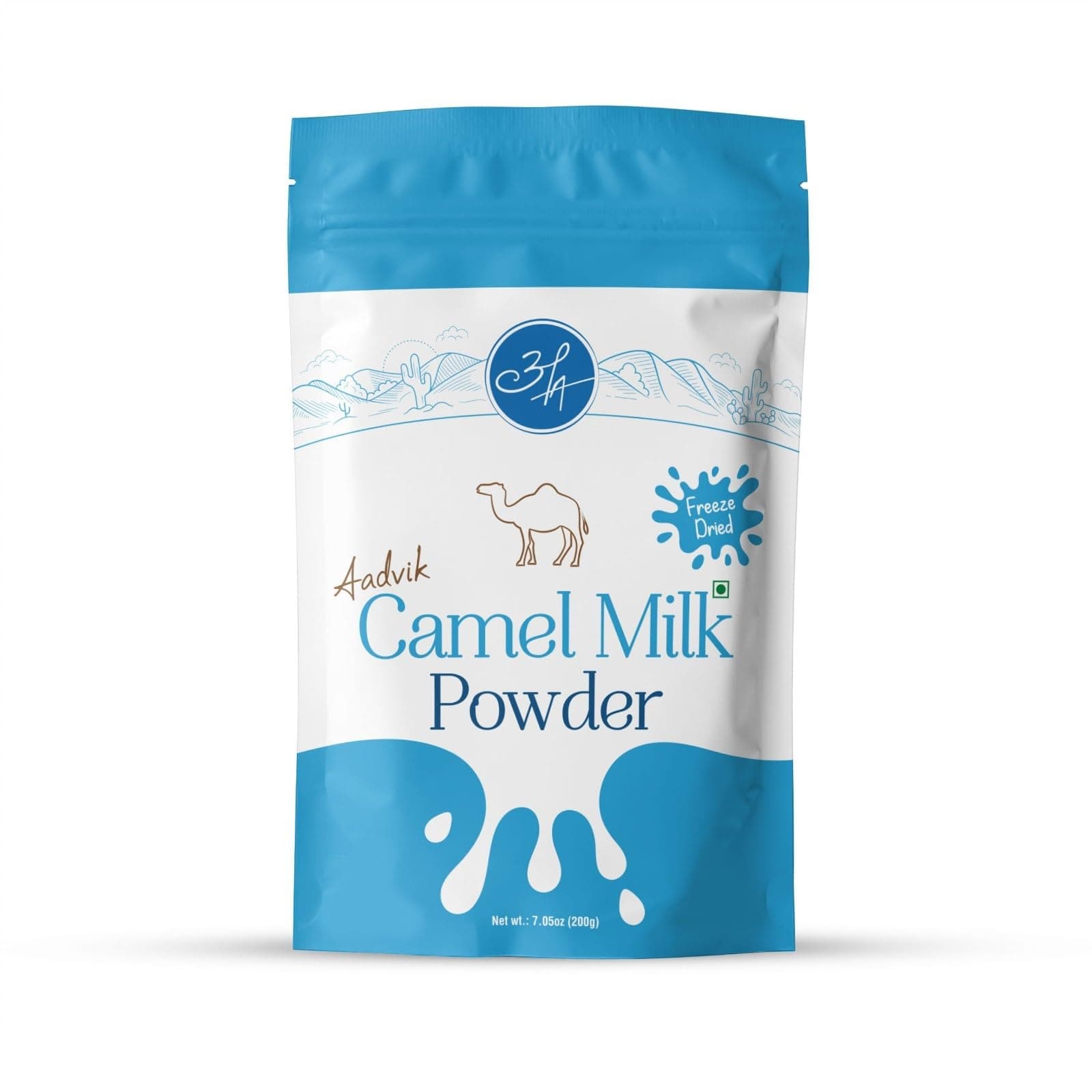 - Aadvik Camel Milk Powder | Rich In Calcium for Strong Bones & Reduce The Risk of Osteoporosis | Source of Omega-3 Fatty Acids for Overall Health | Pure, Natural & Freeze-Dried 200 gm