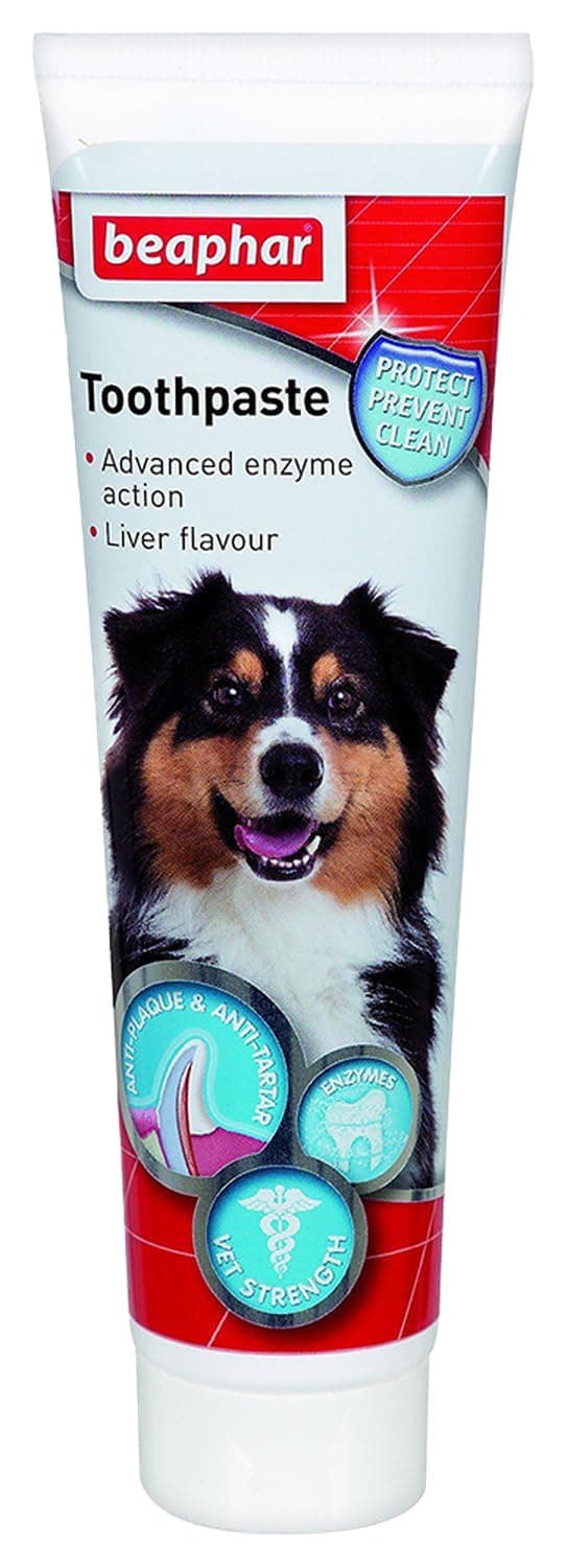 Toothpaste for Dogs and Cats, (100 G, Tartar, Plaque, Clean)
