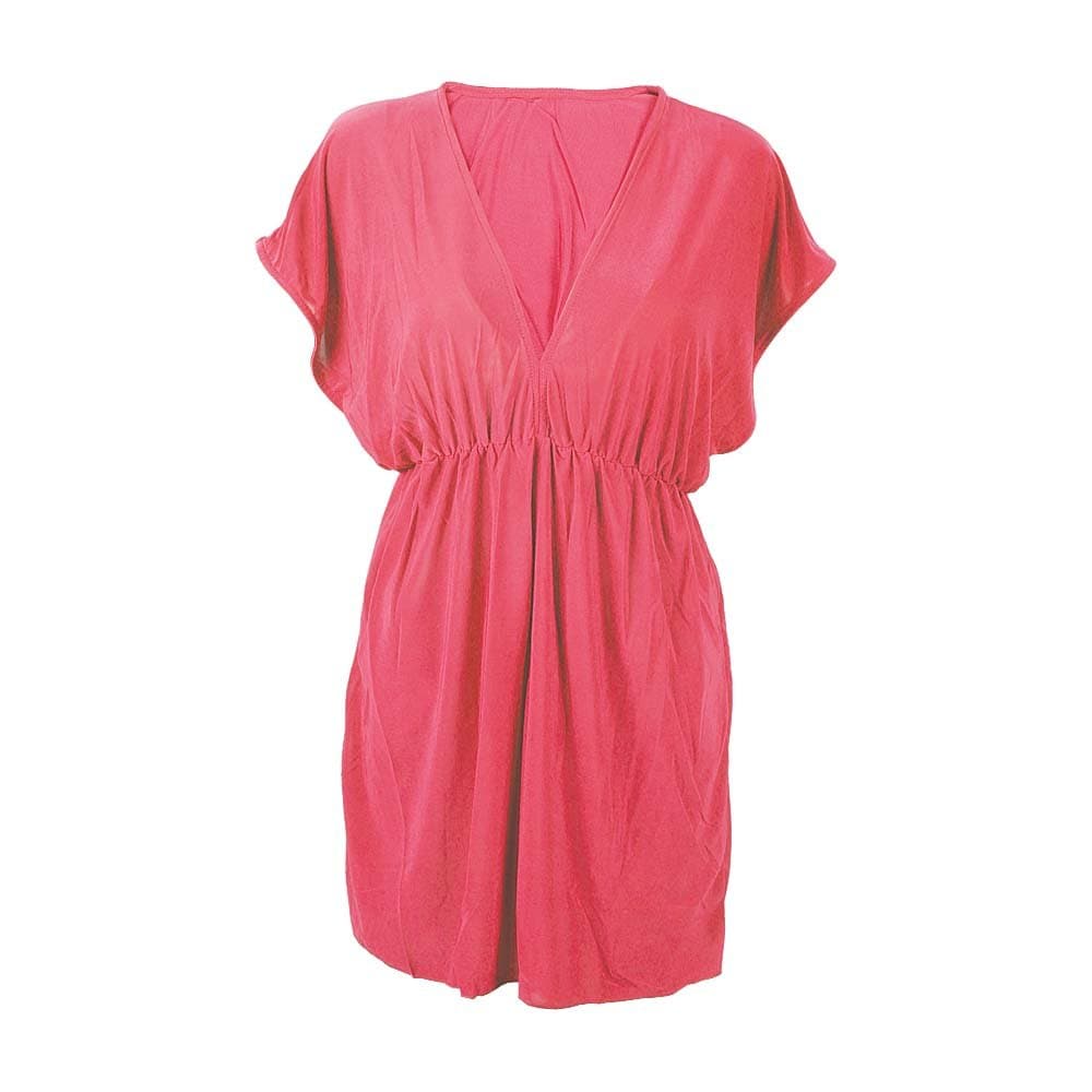 b.m.c BMC Sexy One Piece Deep V Neck Beach Swimwear Bikini Cover Up Dress-Mixed Colors