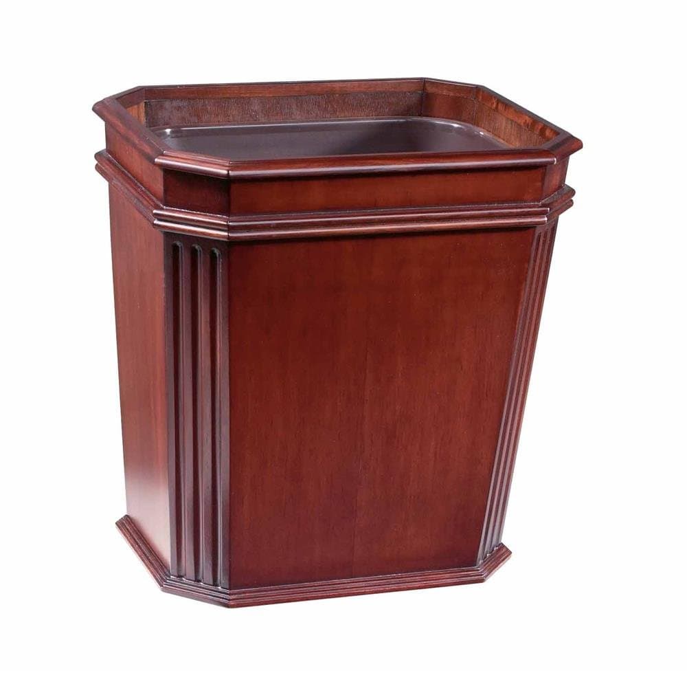 Fluted Wastebasket with Insert