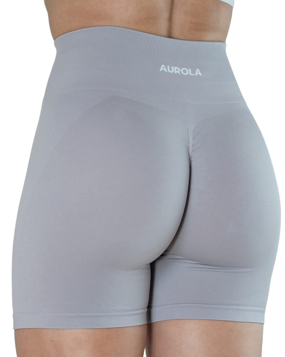AUROLA Intensify Workout Shorts for Women Seamless Scrunch Short Gym Yoga Running Sport Active Exercise Fitness Shorts