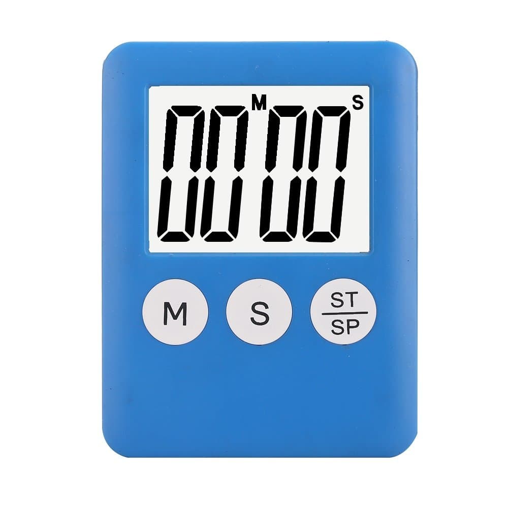 Small Digital Kitchen Timer Magnetic Countdown Up Minute Second Timer (1)