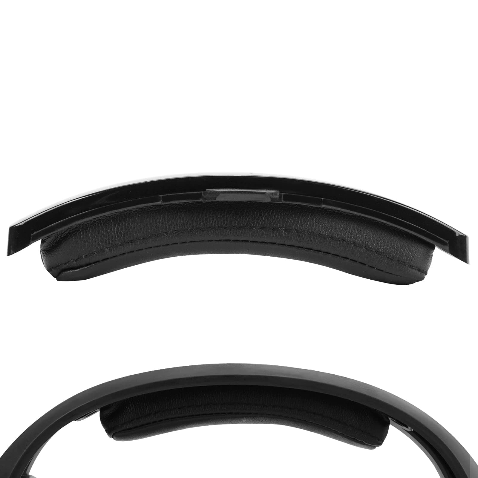 Geekria Protein Leather Headband Pad Compatible with Astro A50 Gen 4 Headphones, Replacement Band Repair Part (Black)