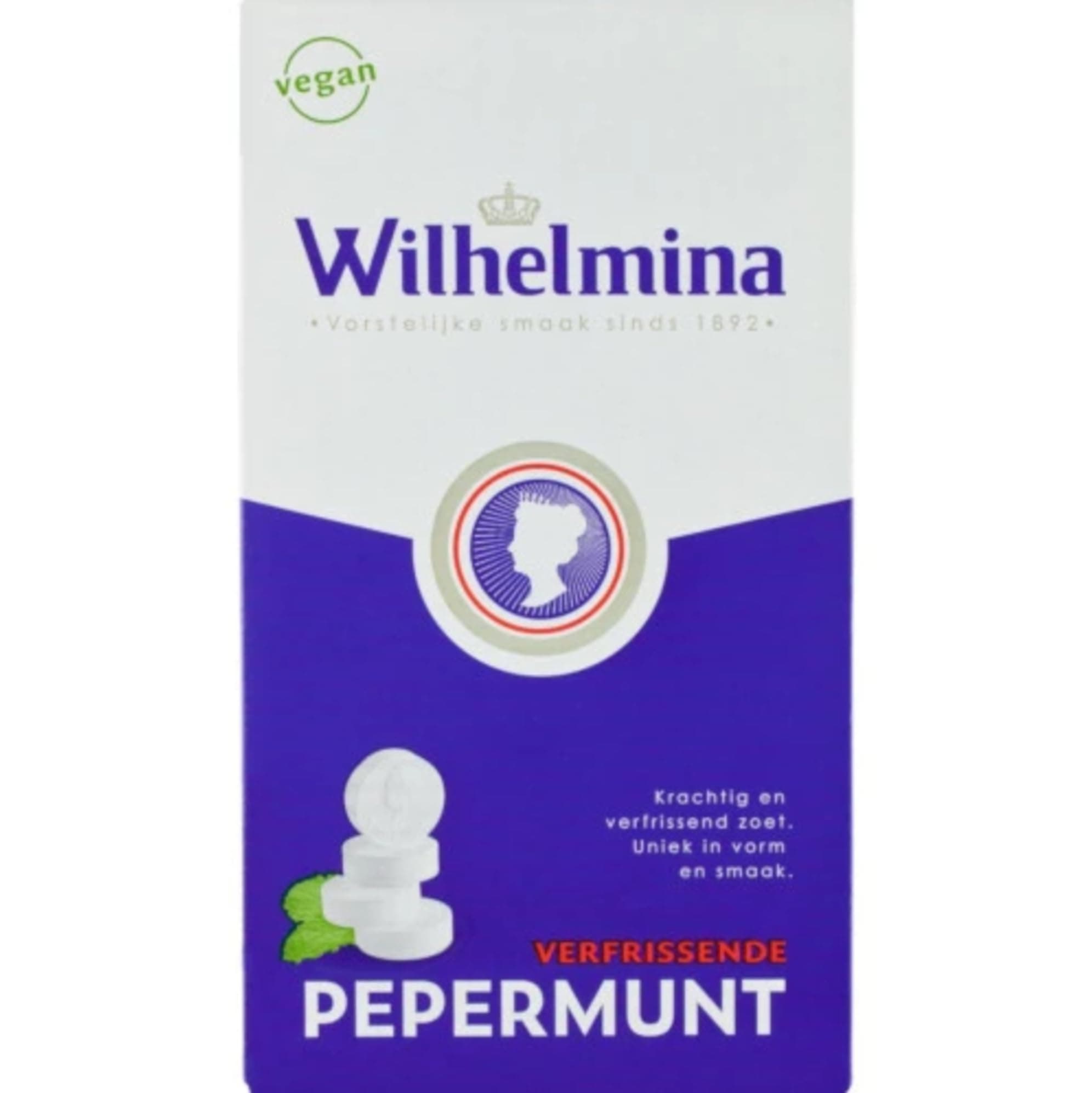 Wilhelmina Mints 3.5 Ounce Box (Pack of 12)